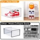 thumbnail image 4 of Organizador de zapatos ARSTPEOE Upgrade Harder, paquete de 12, blanco, 4 of 5