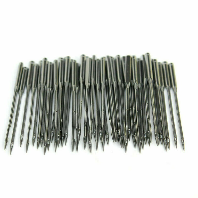 kidoom Sewing Machine Needles, 100 Pcs Universal Sewing Machine Needle, Compatible with Singer, Brother, Janome, Varmax, Sizes HAX1 65/9, 75/11, 90/14