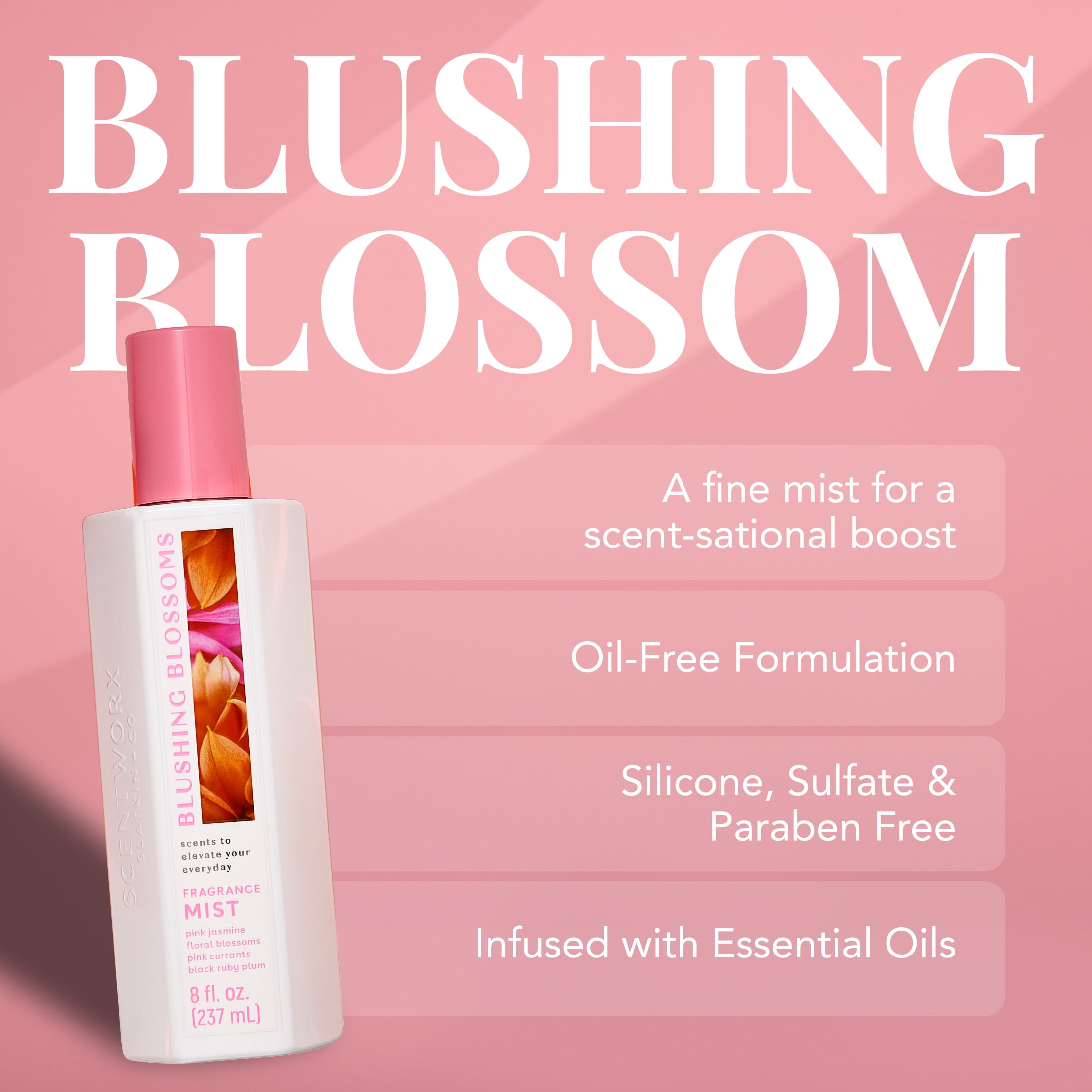 Scentworx Blushing Blossoms 8 Oz Fragrance Mist