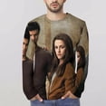thumbnail image 4 of The Twilight Saga Mens T-Shirts Long Sleeve Printed Shirt Soft Casual Tee Top Fashion Lightweight Blouse 3XL, 4 of 6