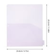 thumbnail image 2 of Worgeous  8 Pcs Folders for Documents Pastel with Pockets Binder Zipper Office Purple, 2 of 8