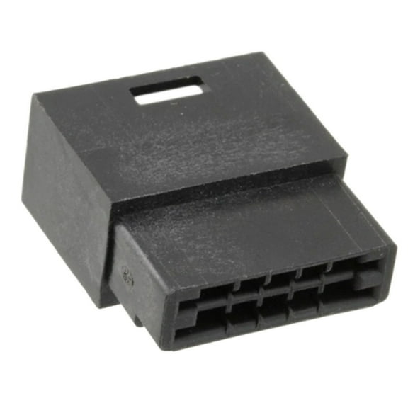 3-88189-0 Conn Housing PL 10 POS 2.54mm Crimp ST Cable Mount Black Package, RoHS