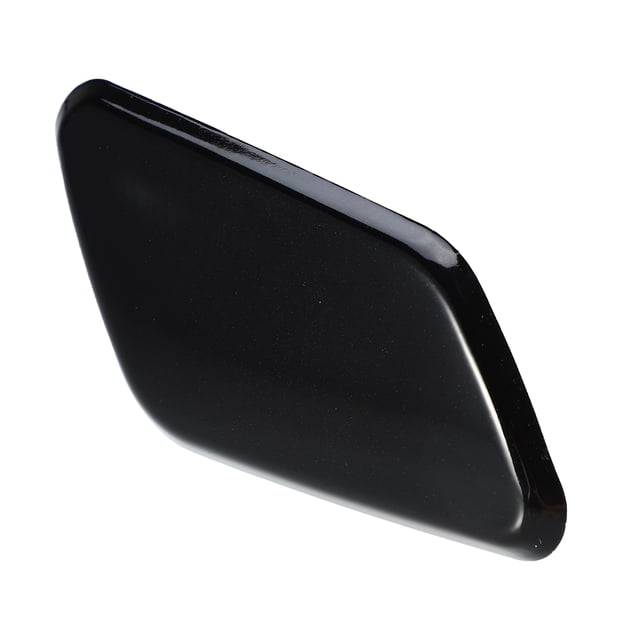 Tapa de la boquilla del limpiaparabrisas del parachoques delantero derecho para Mitsubishi Outlander MK3 2015-2017 No.8264A312WB/8264A140BA - Paquete de 1 negro