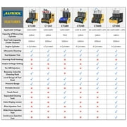AUTOOL CT160 Automotive Fuel Injector Cleaning Machine 4 Cylinder Injector Cleaner & Tester 2000ml Fuel Injector Cleaner Machine