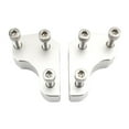 thumbnail image 4 of Alloy Motorcycle Handlebar Handle Bar Riser Mount Argent Argent, 4 of 8
