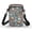 Astronaut Skateboard Pattern, variant on Jamaican Flag Pattern Birthday Christmas Gift Double Deck Shoulder Bag Trendy for Outdoor Travel