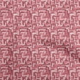 thumbnail image 1 of oneOone Cotton Cambric Red Fabric Abstract Craft Projects Decor Fabric Printed By The Yard 42 Inch Wide, 1 of 4
