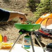 Flame King Multi-Functional Portable Propane BBQ Grill Camp Stove, Lighweight & Portable
