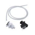 thumbnail image 3 of 1 Set Pneumatic Switch for Garbage Disposal 16A On Off Push Button Switch, 3 of 5