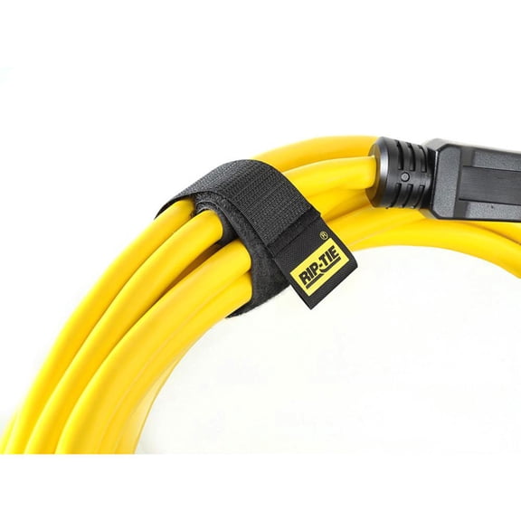 Cable Tie Strap, 9 in L, 2.30 in Max Bundle Dia., Black, Nylon, 90 lb Strength, 10 PK