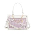 thumbnail image 1 of Bolso de mano con diseño de mariposa y laberinto de viento oscuro, bolso de mano con diseño de mariposa y laberinto, bolso de mano con diseño de niña que sostiene un bolso cruzado, 1 of 6