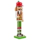 thumbnail image 3 of 1 pieza de decoración de artesanías navideñas de madera, figura de cascanueces, adorno navideño para el hogar, 3 of 3