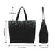 thumbnail image 5 of Balery Silver Glitter1 Bolsa Tote Estilo Estético con Cremalleras, Bolsa de Hombro, Bolsa de Compras Grande y Plegable, 5 of 8