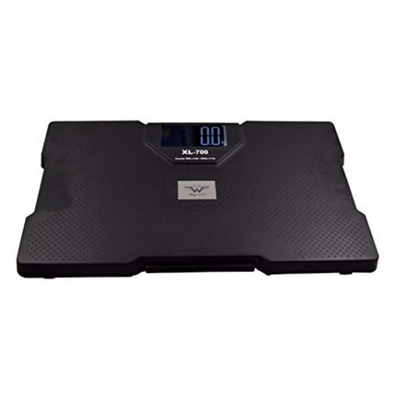My Weigh XL 700 High Capacity Digital Talking Body Scale Extra Wide 700 lb 320 kg Walmart