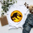 thumbnail image 5 of 2024 Nueva película de la serie Jurassic World Dominion, camiseta con estampado gráfico de dinosaurio Owen Grady, ropa para mujer, camisetas de manga corta para mujer, 5 of 5