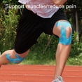 thumbnail image 4 of Pre-Cut Knee Kinesiology Tape,Waterproof Breathable Latex-Free Knee Support & Stability Tape,Knee Pain Relief Athletic Tape, 4 of 8