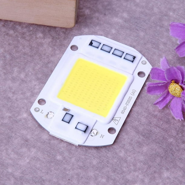 4uds. Focos LED de 50 W Chip COB Entrada de 220 V Controlador IC integrado (Blanco)