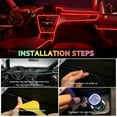 thumbnail image 3 of Plastic Automotive Strip Light LED 5V Waterproof 5M Colorful USB Interface Garden Performing Stage Decorative Atmosphere Lamp Purple, 3 of 7