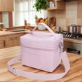 thumbnail image 5 of Unique Bargains Insulated Leakproof Lunch Bag for Work, Picnic Pink 8.3*5.1*7.1in, 5 of 6