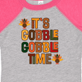 thumbnail image 4 of Inktastic Thanksgiving Gobble Time Turkey Boys or Girls Baby Bodysuit, 4 of 5