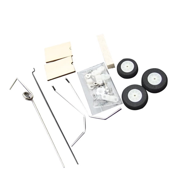 KT Junta Kit de ruedas de aterrizaje de ala fija para el reemplazo de la pieza modelo RC
