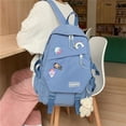 thumbnail image 4 of Mochila linda sin colgante para estudiantes de secundaria, de otoño e invierno, estilo Harajuku, para campus japonés, 4 of 6