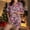 Hot Pink, variant on TIANZEN Leopard Print Pajama With Bow Tie Detail Soft And Comfortable Sleepwear Two Piece Loungewear For Cozy Nights And Relaxation At Home Pajama Shirt for Women Women Pajamas Set Long Sleeve