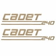 thumbnail image 2 of Sharpline Boat Decal 148570-01 | Weeres Cadet 240 Gold (Pair), 2 of 4