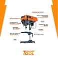 thumbnail image 2 of Truper TAPI-8, Taladro de banco 1/2" x 8", 1/3 HP potencia nominal TRUPER TAPI-8, 2 of 6