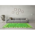 thumbnail image 3 of Ahgly Company Indoor Round Oriental Green Traditional Area Rugs, 5' Round, 3 of 4