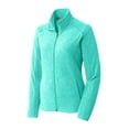 thumbnail image 5 of Port Authority L235 Ladies Heather Microfleece Full-Zip Jacket, Womens Fleece Jackets, 5 of 6