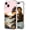 Beach Sunset, variant on Compatible for iPhone 15 Case for Women Clear Design Cute, Girly Girls Ocean Beach Mountain Sunset Sun Sea Palm Trees Clouds Hills Tropical