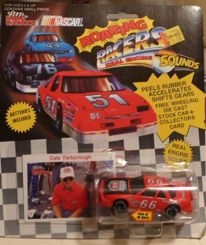 1991 Roaring Racers Real Engine Sounds Cale Yarborough No 66 Tropartic 1 64 Scale Die Cast Replica Race Car And Collector Card Nascar By Racing Champions Walmart Com Walmart Com