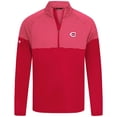 thumbnail image 2 of Men's Levelwear Red Cincinnati Reds Classic Stripes Insignia 2.0 Pullover, 2 of 3
