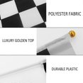 thumbnail image 3 of 50 Pcs Drapeau à Damier Noir et Blanc pour Course Automobile et Décoration de Fête, 3 of 5