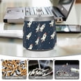 thumbnail image 6 of Yayeee Ashtray with Lid for Cigarette Smokeless Stainless Steel Home Ash Holder, Rocket Pattern, 6 of 7