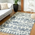thumbnail image 2 of SAFAVIEH Casablanca Eric Geometric Wool Area Rug, Blue/Ivory, 5' x 8', 2 of 8