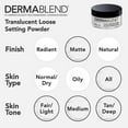 thumbnail image 3 of Dermablend Loose Setting Powder Baby Mini, 3 of 5
