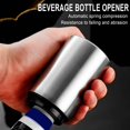 thumbnail image 5 of EGNMCR Bottle Opener Automatic Beer Bottle Can Opener Magnet Stainless Steel Push Down Opener Cool Kitchen Gadgets Accessories Projector Light, 5 of 5
