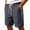#03 Dark Gray 【Mix & Match: Stock Up on Your Favorite Colors】, variant on Men's Solid Basic Drawstring Casual Shorts, Wrinkle Resistant Fine Craft Side Storage Pockets for Summer Jogging Everyday | TruHer,Black 2XL