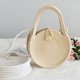 thumbnail image 4 of Zhuge Bolso de hombro tejido para mujer, bolso de mano tejido, bolso de mano tejido elegante para playa de verano, bolsos de hombro de 7,87 x 7,87 pulgadas (beige), 4 of 5