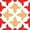 Red/Yellow, variant on Mi Alma Circles Blue Tile Stickers - Removable Vinyl 4x4, 24 pcs