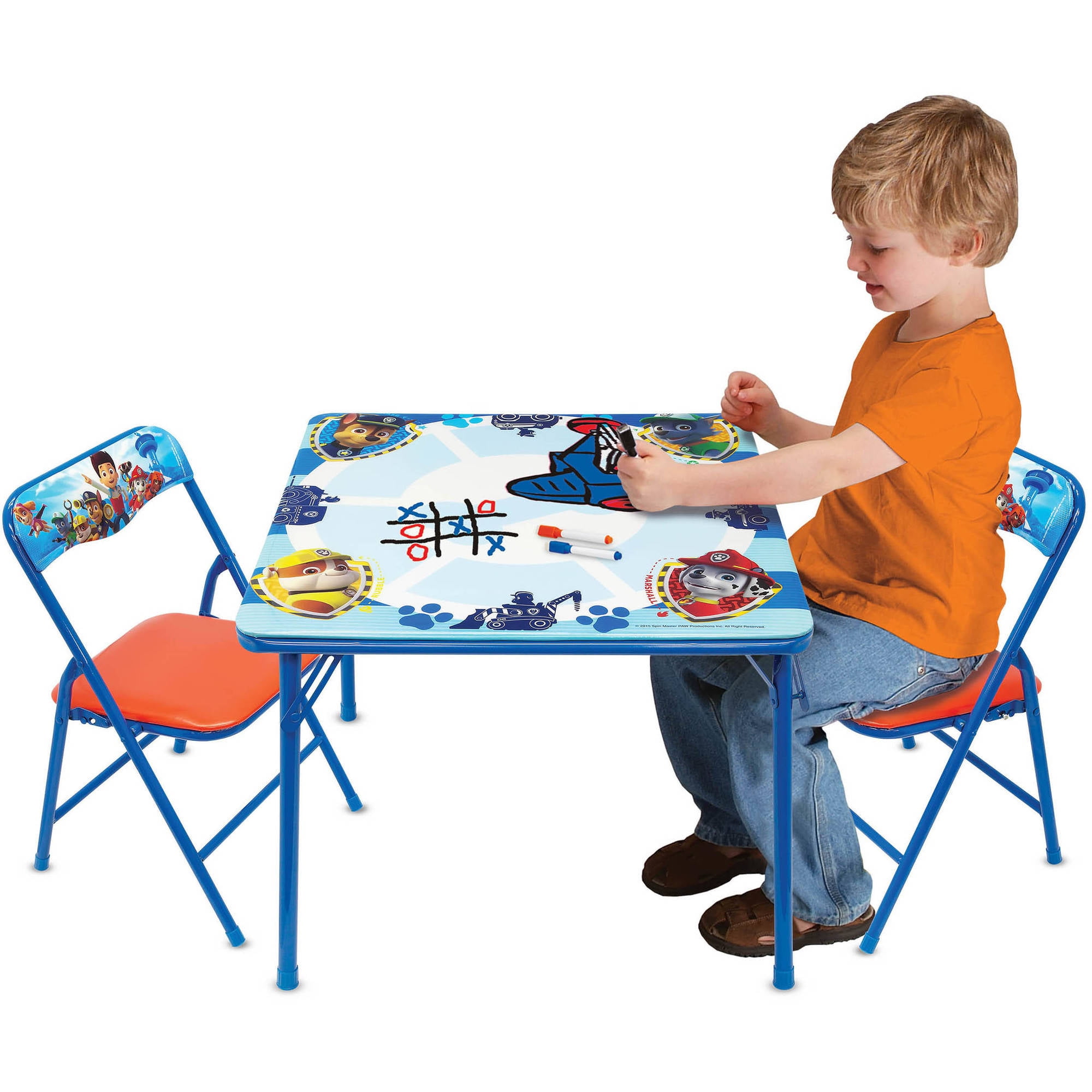 paw patrol erasable activity table