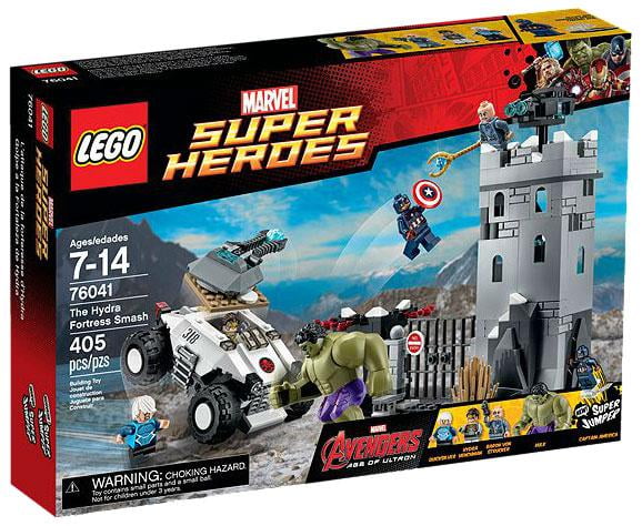 historie brevpapir fumle LEGO Marvel Super Heroes Avengers The Hydra Fortress Smash Exclusive Set  #76041 - Walmart.com