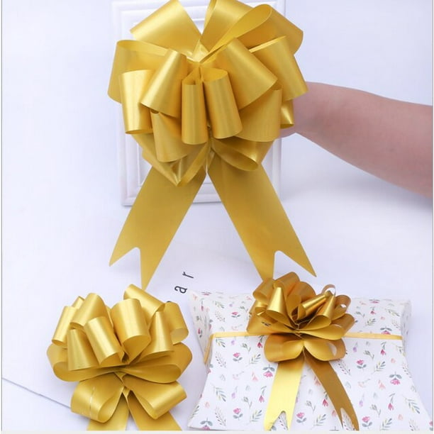 Lazos de regalo de 10/30 piezas, caja de regalo de Navidad/bolsa, decoración de fiesta de cumpleaños y boda