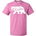 thumbnail image 3 of Inktastic Montana White Bear Silhouette T-Shirt, 3 of 5