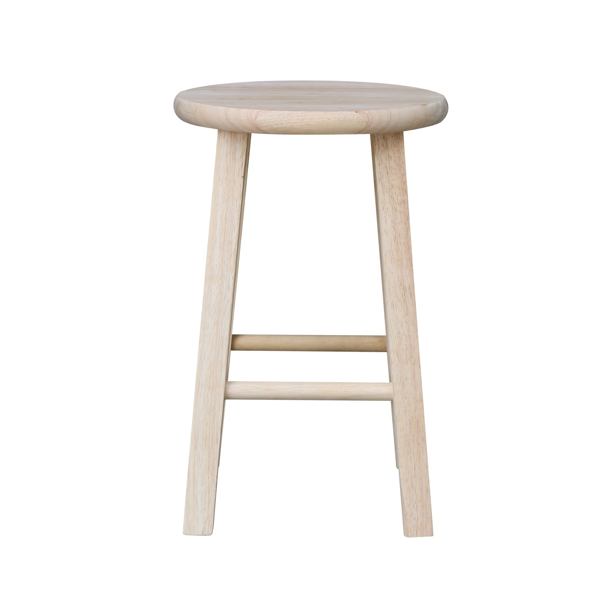 Unfinished counter online height bar stools