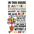 thumbnail image 2 of Home Art Creat A Motivational Message Fighting Autism Vinyl Wall Decal - 20" x 33" Removable Bedroom Living Room Colorful Jigsaw Puzzle Tree Decor Art Adhesive Sticker Decoration - Multicolor, 2 of 5