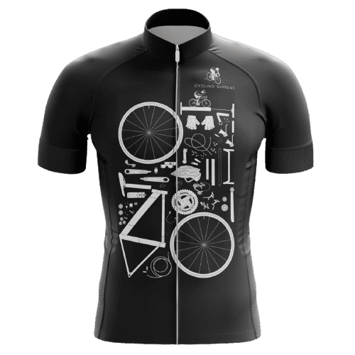 Bike Parts Men's Cycling Jersey - M