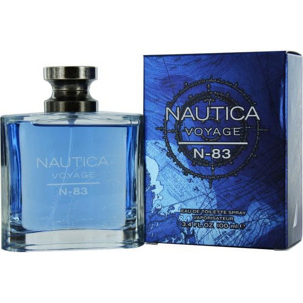 Nautica Voyage N 83 for Men 3.4 oz Eau de Toilette Spray Walmart